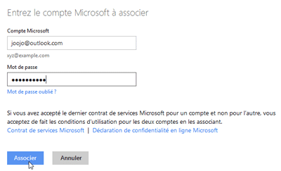 comment relier deux adresses mail outlook