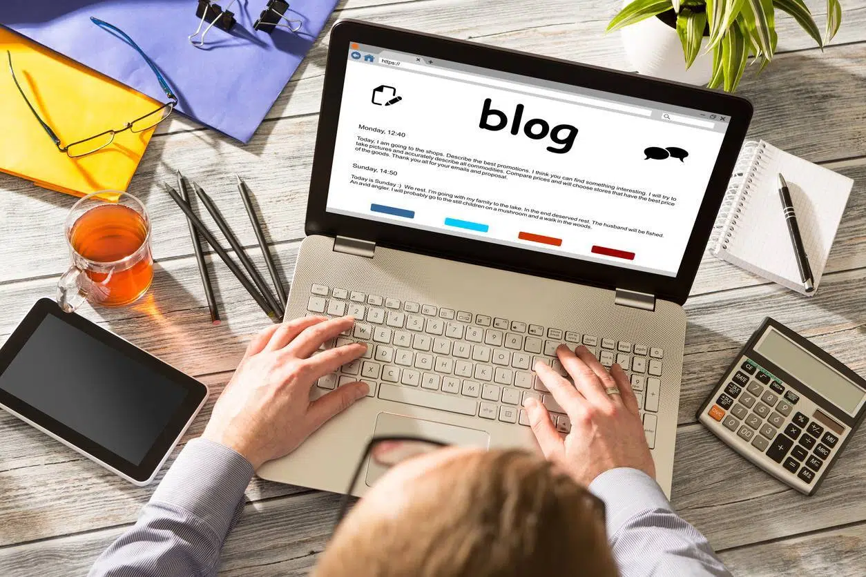 blog e-commerce contenu digital